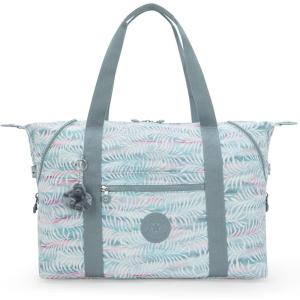 imageKipling Womens Art Medium Prt3 Tote Bag Lightweight Large Weekender Travel HandbagPalmtree Leaves