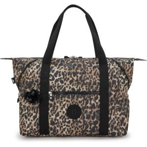 imageKipling Womens Art Medium Prt3 Tote Bag Lightweight Large Weekender Travel HandbagWild Leopard