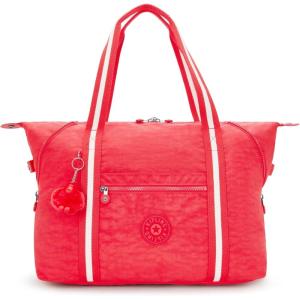imageKipling Womens Art Medium Tote Bag Lightweight Large Weekender Travel HandbagEscape Red