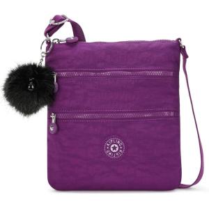 imageKipling Womens Keiko Crossbody Mini Bag Lightweight Adjustable Purse Durable Shoulder SlingRestless Purple