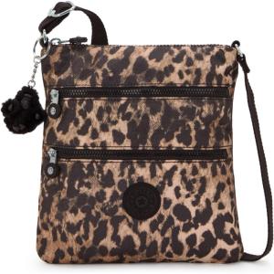 imageKipling Womens Keiko Crossbody Mini Bag Lightweight Adjustable Purse Durable Shoulder SlingWild Leopard