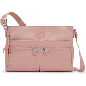 imageKipling Womens New Angie Crossbody Handbag Lightweight Crossbody Bag Nylon Travel BagTender Rose