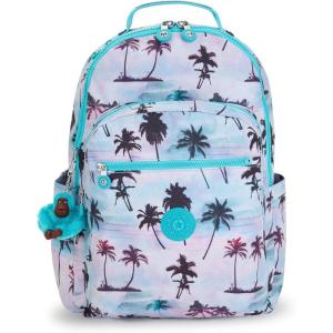 imageKipling Womens Seoul Bts 15quot Laptop Backpack Durable Roomy with Padded Shoulder Straps BuiltIn Protective SleeveShadow Palm Prt