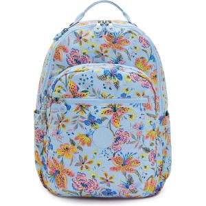 imageKipling Womens Seoul Bts 15quot Laptop Backpack Durable Roomy with Padded Shoulder Straps BuiltIn Protective SleeveWild Flowers