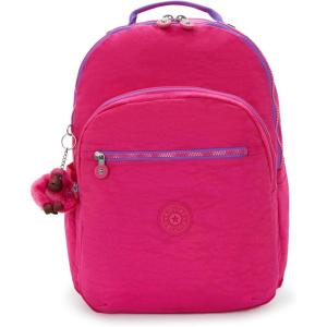 imageKipling Womens Seoul Extra Large 17 Laptop Backpack Durable Roomy with Padded Shoulder Straps BagAzalea Pink