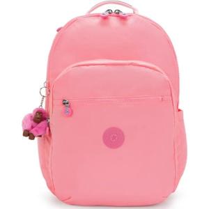 imageKipling Womens Seoul Extra Large 17 Laptop Backpack Durable Roomy with Padded Shoulder Straps BagCoral Sea