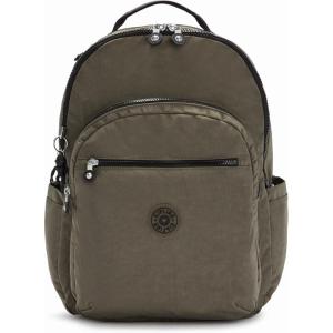 imageKipling Womens Seoul Extra Large 17 Laptop Backpack Durable Roomy with Padded Shoulder Straps BagGreen Moss