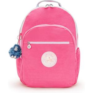 imageKipling Womens Seoul Extra Large 17 Laptop Backpack Durable Roomy with Padded Shoulder Straps BagHappy Pink Mix
