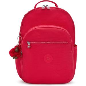 imageKipling Womens Seoul Extra Large 17 Laptop Backpack Durable Roomy with Padded Shoulder Straps BagTrue Pink