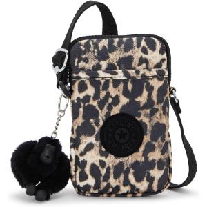imageKipling Womens Tally Minibag Lightweight Crossbody Mini Bag Nylon Phone BagWild Leopard