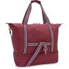 imageKIPLING KIPLING Womens Art Medium Tote Bag Lightweight Large Weekender Travel HandbagLounge Wine