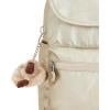imageKipling Ezra Small Metallic Backpack Starry Gold MetallicStarry Gold Metallic
