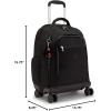 imageKipling New Zea 15quot Laptop Rolling BackpackTrue Black