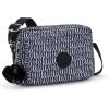 imageKipling Womens Abanu Medium Crossbody Bag Lightweight Adjustable Waist Pack with MultiCompartment Zip PocketsHoliday Waves