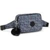 imageKipling Womens Abanu Multi Crossbody Bag Lightweight Adjustable Waist Pack with MultiCompartment Zip PocketsHoliday Waves