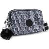 imageKipling Womens Abanu Multi Crossbody Bag Lightweight Adjustable Waist Pack with MultiCompartment Zip PocketsHoliday Waves