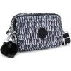 imageKipling Womens Abanu Multi Crossbody Bag Lightweight Adjustable Waist Pack with MultiCompartment Zip PocketsHoliday Waves