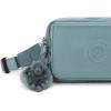 imageKipling Womens Abanu Multi Crossbody Bag Lightweight Adjustable Waist Pack with MultiCompartment Zip PocketsRelaxed Grey