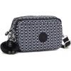 imageKipling Womens Abanu Multi Crossbody Bag Lightweight Adjustable Waist Pack with MultiCompartment Zip PocketsSignature Print
