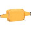 imageKipling Womens Abanu Multi Crossbody Bag Lightweight Adjustable Waist Pack with MultiCompartment Zip PocketsYellow Vivid Yellow