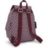 imageKipling Womens City Pack Small Prt2 Backpack Lightweight Versatile Daypack Durable and WaterResistant3dk Wine