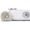 imageKipling Womens Freedom Pencil Pouch Small Zipped WaterResistant Pen CaseCandy Metallic