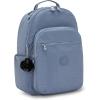 imageKipling Womens Seoul 15quot Laptop Backpack Durable Roomy with Padded Shoulder Straps BuiltIn Protective SleeveBlue Stone