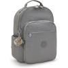 imageKipling Womens Seoul 15quot Laptop Backpack Durable Roomy with Padded Shoulder Straps BuiltIn Protective SleeveInviting Grey