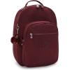 imageKipling Womens Seoul 15quot Laptop Backpack Durable Roomy with Padded Shoulder Straps BuiltIn Protective SleeveMerlot