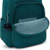 imageKipling Womens Seoul 15quot Laptop Backpack Durable Roomy with Padded Shoulder Straps BuiltIn Protective SleeveTailored Green