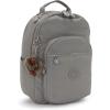 imageKipling Womens Seoul Small Tablet Backpack Durable Padded Shoulder Straps with Tablet SleeveCloudy Grey