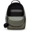 imageKipling Womens Seoul Small Tablet Backpack Durable Padded Shoulder Straps with Tablet SleeveGreen Moss