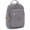 imageKipling Womens Seoul Small Tablet Backpack Durable Padded Shoulder Straps with Tablet SleeveInviting Grey