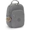 imageKipling Womens Seoul Small Tablet Backpack Durable Padded Shoulder Straps with Tablet SleeveInviting Grey