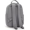 imageKipling Womens Seoul Small Tablet Backpack Durable Padded Shoulder Straps with Tablet SleeveInviting Grey