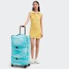 imageKipling Womens Spontaneous Large 31Inch Softside Spinner Wheel Luggage Integrated TSA Accepted LockAqua Pool