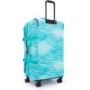 imageKipling Womens Spontaneous Large 31Inch Softside Spinner Wheel Luggage Integrated TSA Accepted LockAqua Pool