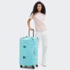 imageKipling Womens Spontaneous Large 31Inch Softside Spinner Wheel Luggage Integrated TSA Accepted LockDeepest Aqua