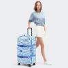 imageKipling Womens Spontaneous Large 31Inch Softside Spinner Wheel Luggage Integrated TSA Accepted LockDiluted Blue