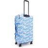 imageKipling Womens Spontaneous Large 31Inch Softside Spinner Wheel Luggage Integrated TSA Accepted LockDiluted Blue