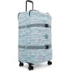 imageKipling Womens Spontaneous Large 31Inch Softside Spinner Wheel Luggage Integrated TSA Accepted LockPalmtree Leaves