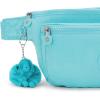 imageKipling Womens Yasemina XL Waistpack Extra Large Waist Pack Nylon Crossbody Fanny PackDEEPEST AQUA