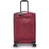 imageKipling New Youri Spin Small 4 Wheeled Rolling Luggage Black NoirLounge Wine