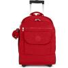 imageKipling Sanaa Large Rolling Adjustable Padded Backpack Straps Zip Closure Cherry Tonal One SizeWL4759