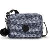 imageKipling Womens Abanu Medium Crossbody Bag Lightweight Adjustable Waist Pack with MultiCompartment Zip PocketsHoliday Waves