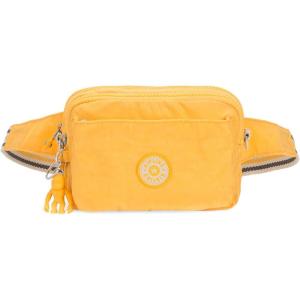 imageKipling Womens Abanu Multi Crossbody Bag Lightweight Adjustable Waist Pack with MultiCompartment Zip PocketsYellow Vivid Yellow