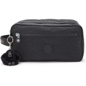 imageKipling Womens Agot Toiletry Bag Lightweight Travel Organizer Nylon Cosmetics KitBlack Noir