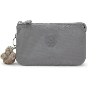 imageKipling Womens Creativity Large Pouch Versatile Cosmetics Kit Lightweight Travel OrganizerInviting Grey