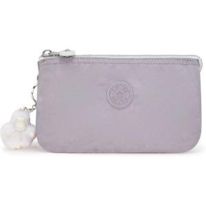 imageKipling Womens Creativity Large Pouch Versatile Cosmetics Kit Lightweight Travel OrganizerTender Grey