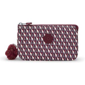 imageKipling Womens Creativity Large Prt Pouch Versatile Cosmetics Kit Lightweight Travel Organizer3Dk Wine
